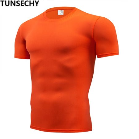 Men's Short Sleeve Compression T-shirts image 14