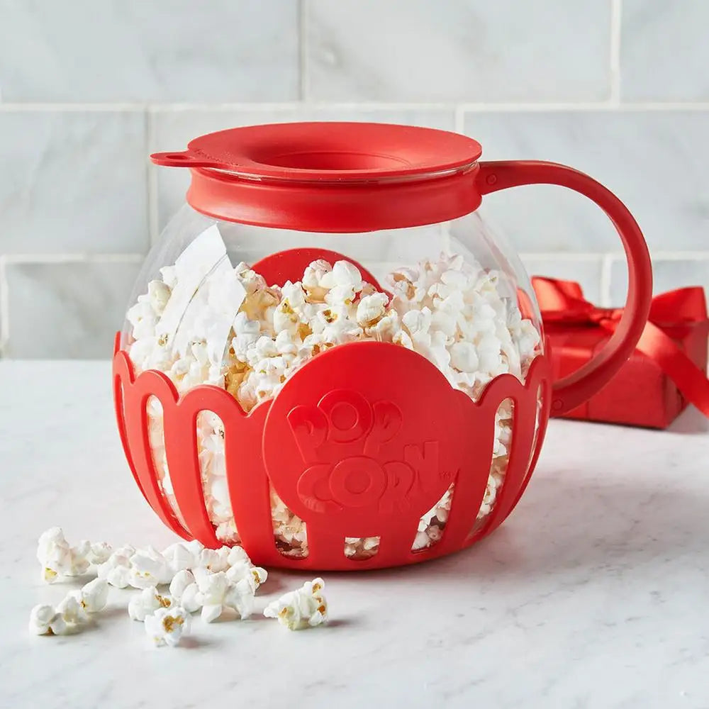 High Boron Glass Popcorn Maker Jar 2.13L | Homemade Microwave Popcorn Air | Popcorn Popper Snack | Popcorn Self-Popping Kettle image 18