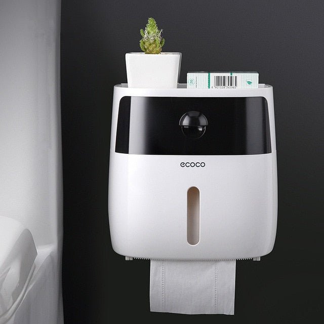 Waterproof Wall Mountable Toilet Tissue Paper Holder image 2