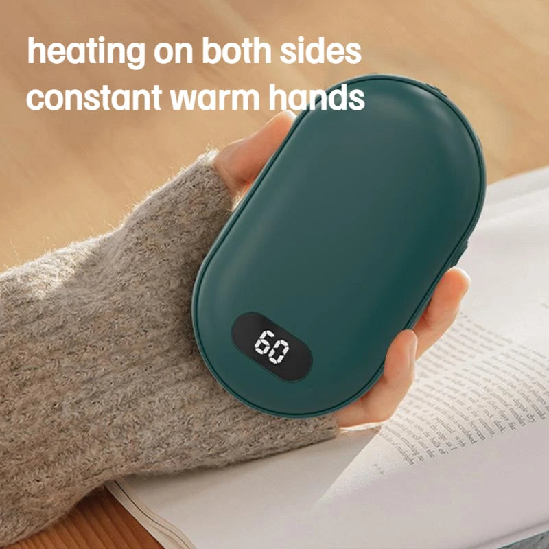 Compact Hand Warmer & Power Bank ‚Äì 2-in-1 USB Rechargeable Winter Essential image 4