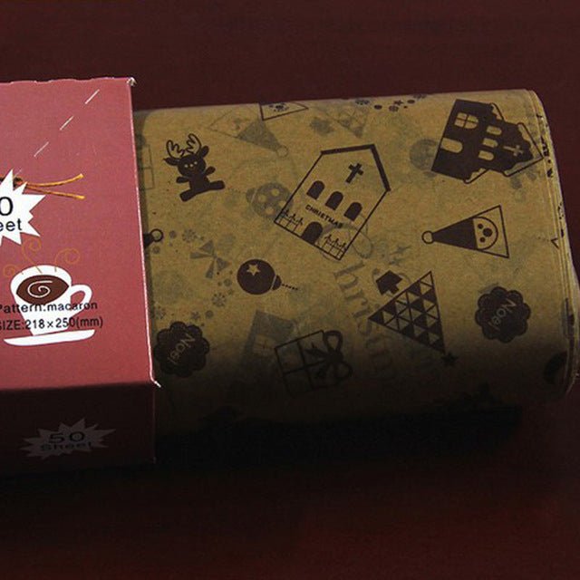 50Pcs/Lot Wax Food Grade Paper | Paper Food Wrappers image 41