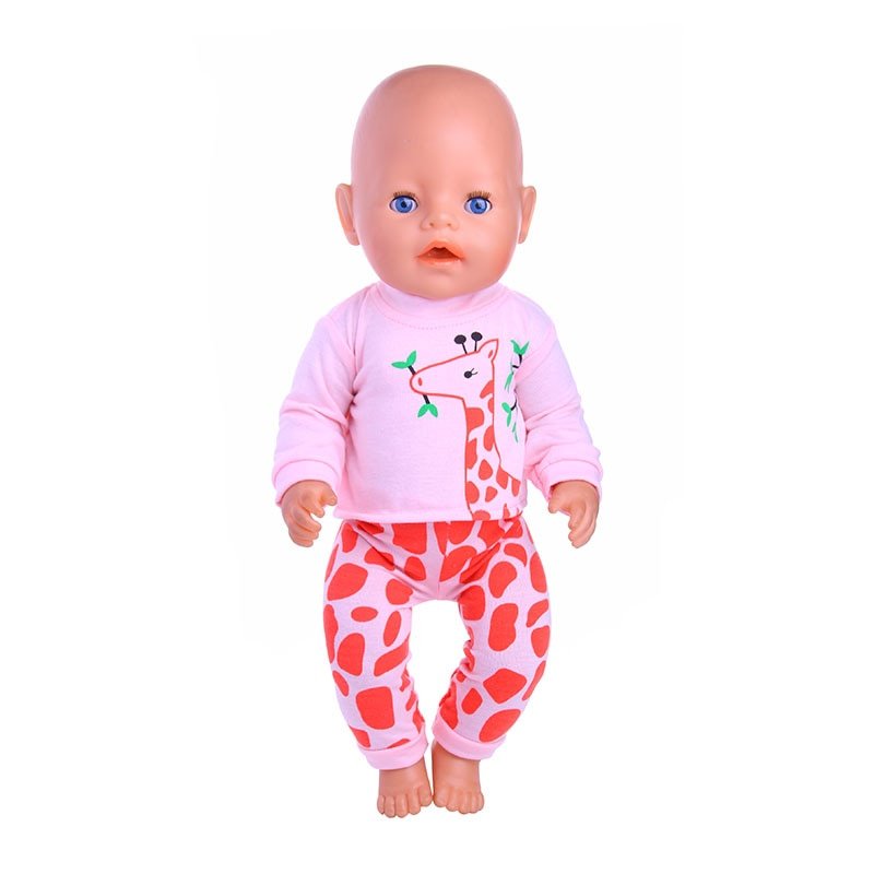 13 Styles Pajamas, Nightgown and Sleepwear Fit | 18 Inch American & 43CM Baby Doll Clothes Accessories image 109