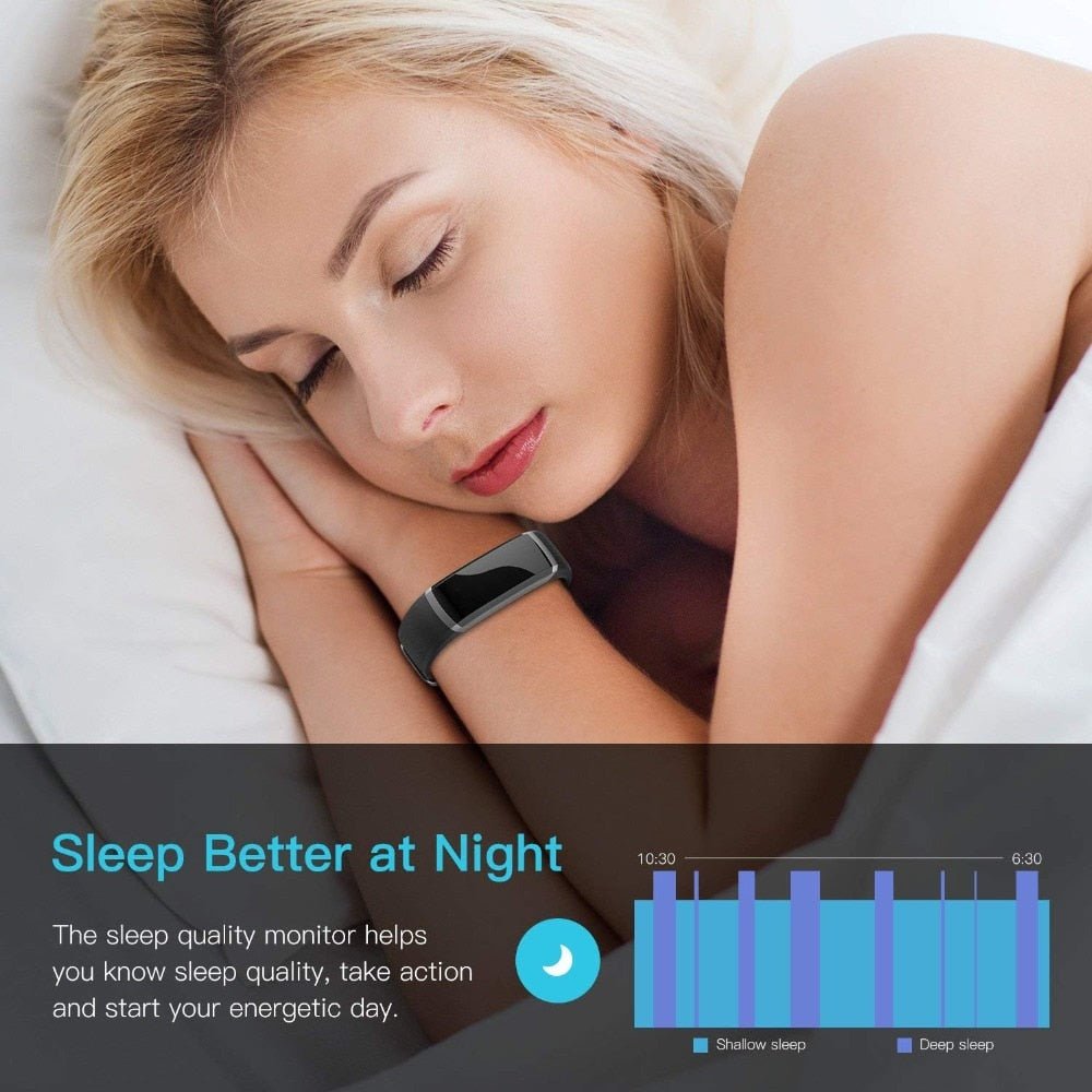 Letike IP67 Waterproof Heart rate Fitness Tracker Bracelet image 13