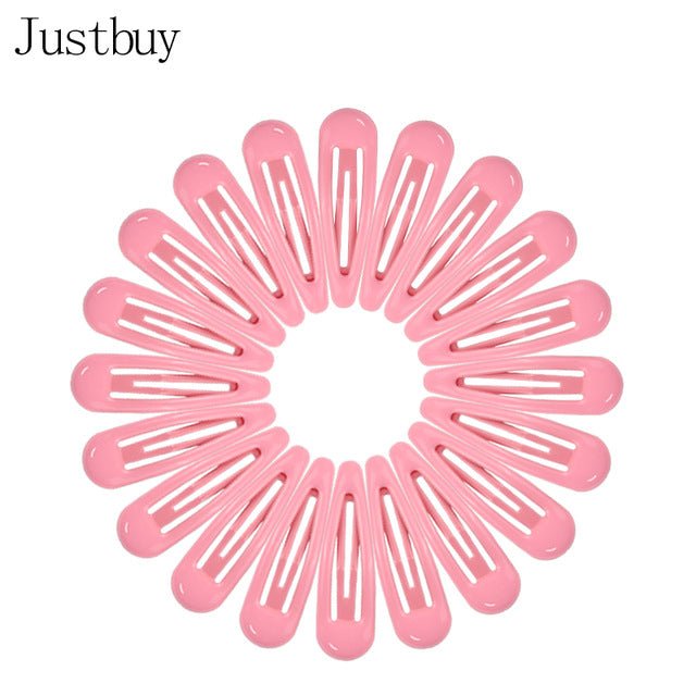 Snap Hair Clips - pink image
