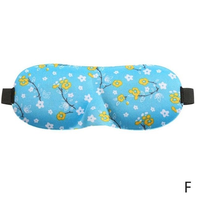 Soft Portable Sleeping Travel Eye Mask - as the picture 6 image
