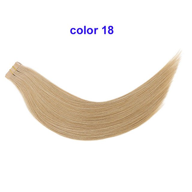 SINDRA 100% Seamless Tape-In Real Human Hair Extensions image