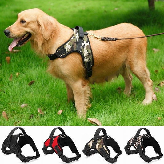 Adjustable Heavy Duty Dog Pet Harness Collar image 0