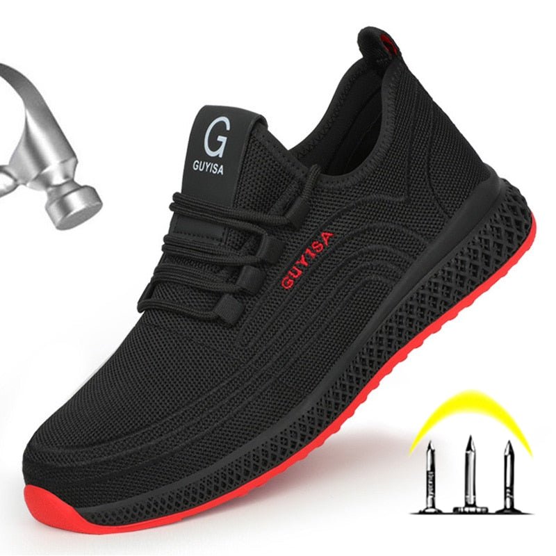 Indestructible Work Safety Breathable Outdoor Casual Anti-smashing and Piercing Sneaker Shoe Boot image 3