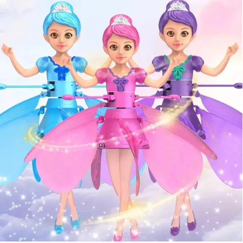 Children's Flying Doll Dancing Simulation Helicopter Gesture Induction Machine Rotating Flying Toy Luminous Toy Gift image 8
