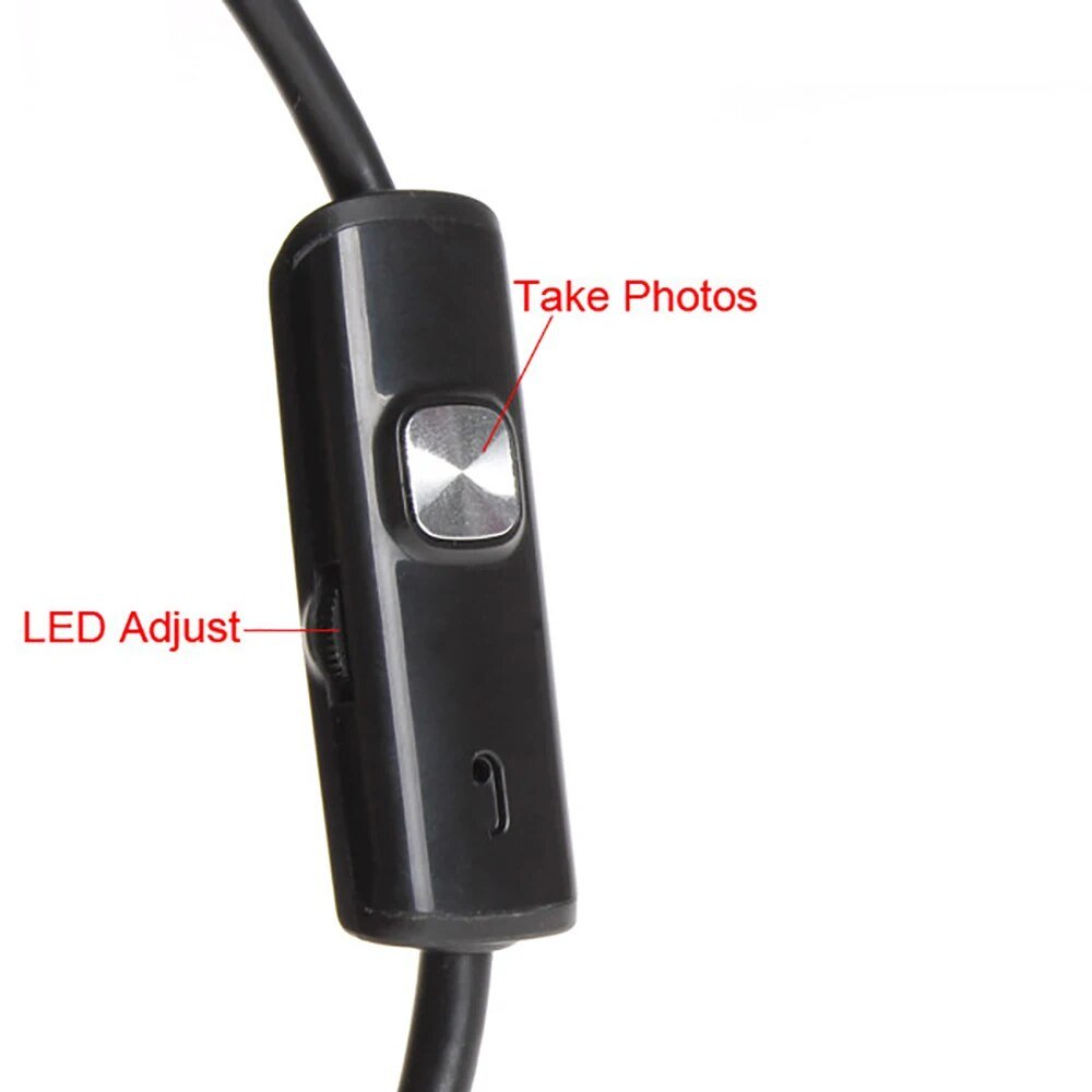 Endoscope USB Android Endoscope Camera Waterproof Inspection Borescope Flexible Camera 5.5mm 7mm for Android PC Notebook 6LED image 20