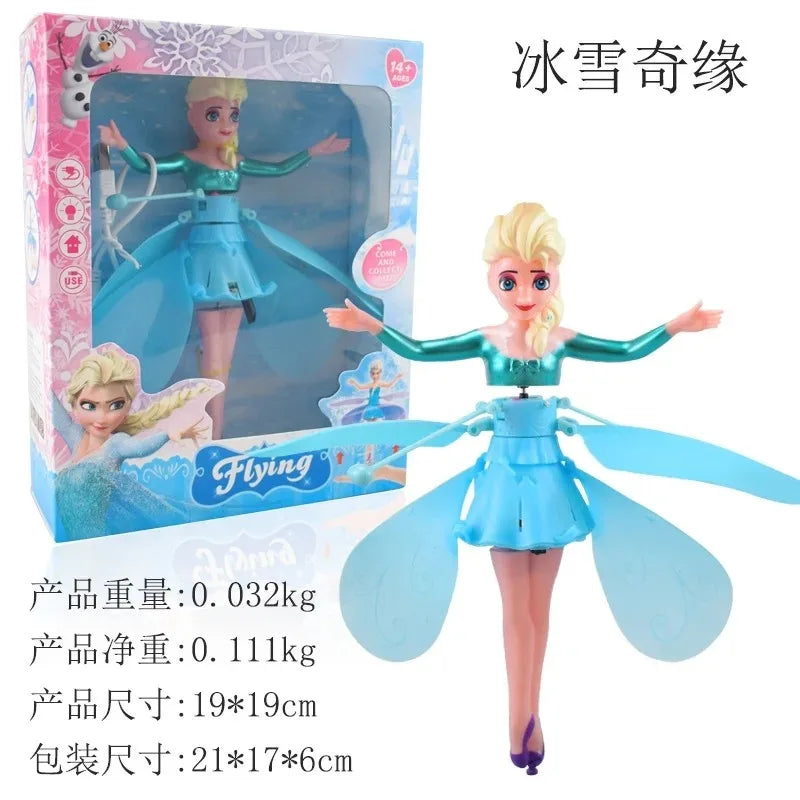 Frozen Induction Flying Toy Cartoon Elsa image 3