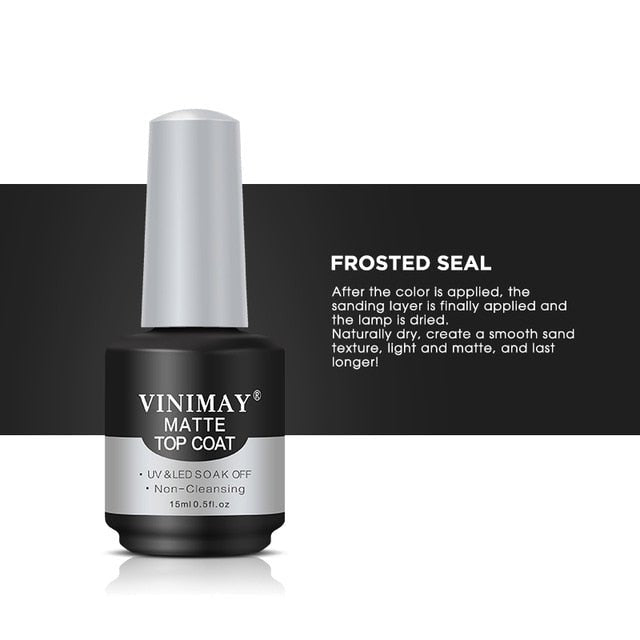 VINIMAY Magic Nail Gel Polish Remover - Matte Top Coat image