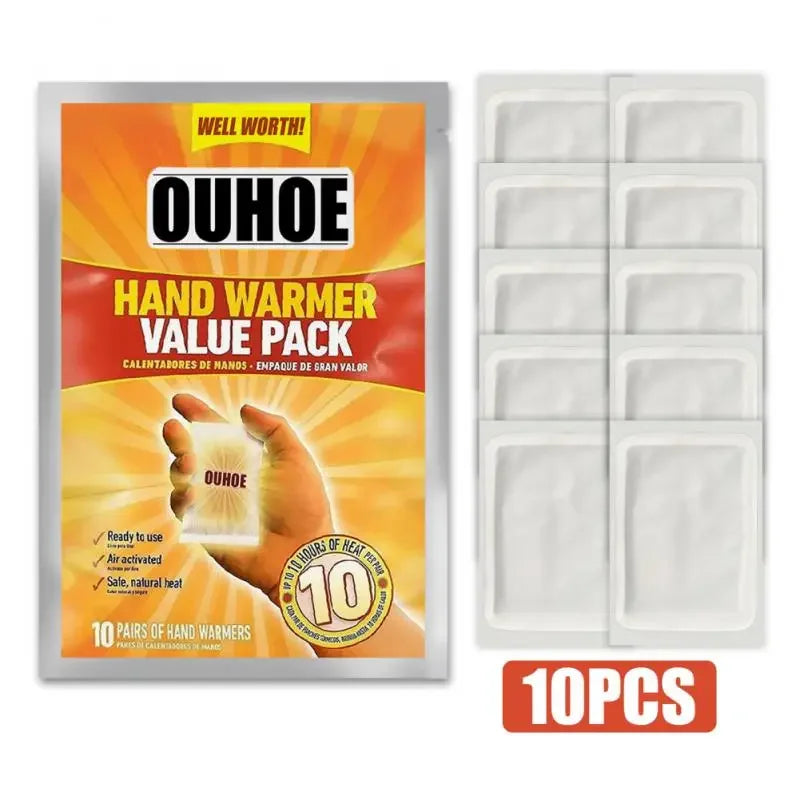 Disposable Hand & Toe Warmers ‚Äì Adhesive Self-Heating Packs for Cold Protection image 0
