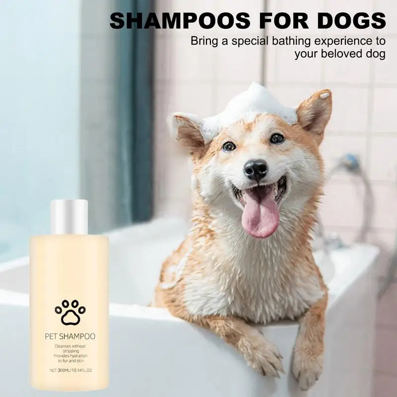 Pet Shampoo Dogs Stinky Shampoo 100ml Dog Body Wash Anti Mite Grooming Puppy Shampoo Flea Killer Pet Hair Softening Shampoo image 1