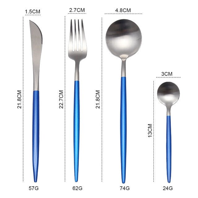 Gold Stainless Steel Cutlery Set image 27