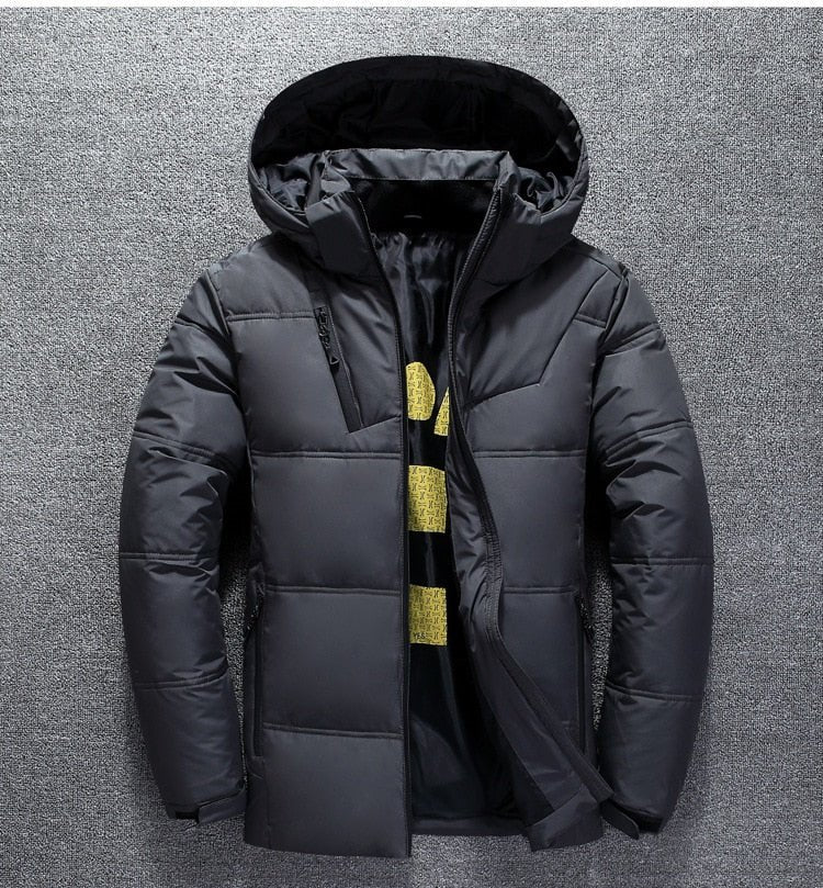 New Winter Jacket | Men High Quality Casual Coat | Hood Thick Warm Waterproof Jacket | Male Winter Parkas Outerwear image 14