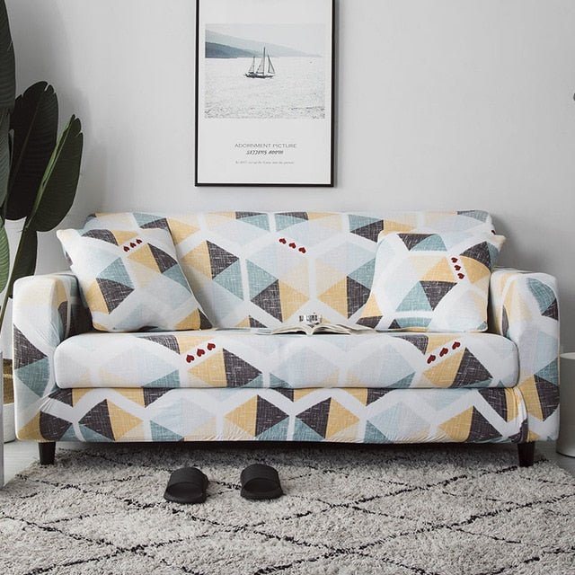 Elastic Stretch Sectional Sofa Slipcovers image 22