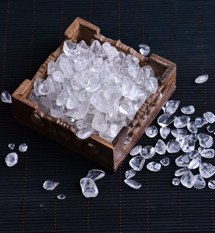 50g Natural Quartz Stones | Crystal mini rock mineral Specimen | Aquarium Stone Home decoration Craft image 3