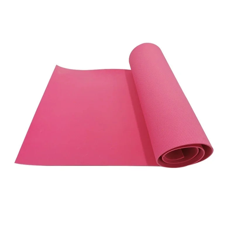 Durable Non-Slip Yoga Mat 4MM Thick, 173cm x 61cm ‚Äì Ideal for Fitness, Pilates, and Workout with Bandage image 11