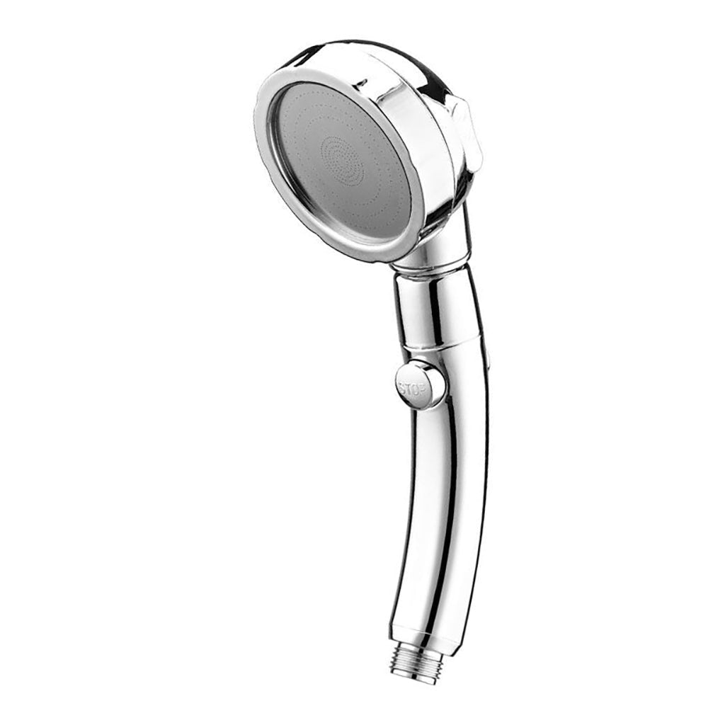 360 Degrees Water Saving Rotating Adjustable Shower Head with Stop Button image 4