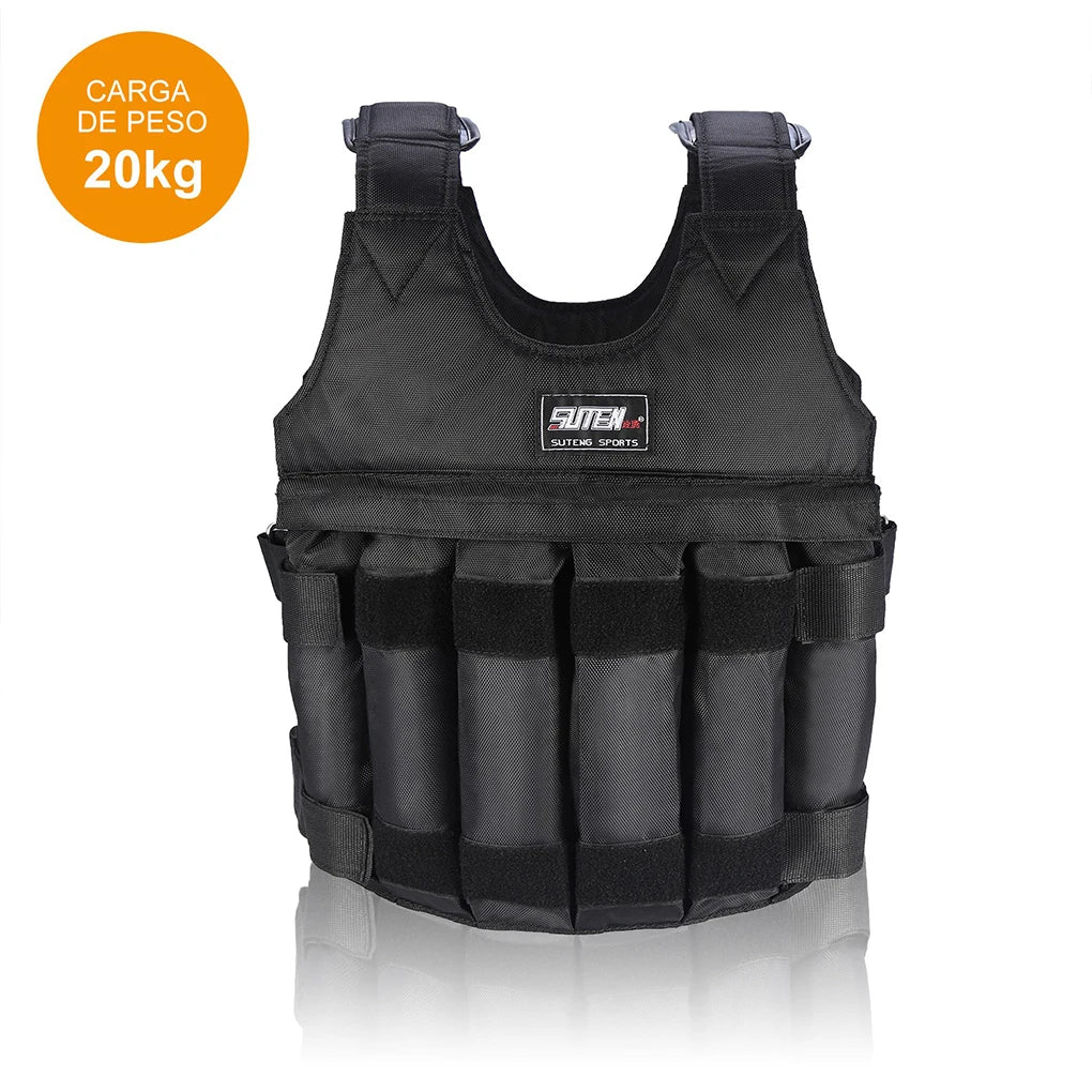 Adjustable Weighted Vest for Men & Women – 1-20kg Fitness Training & Workout Gear image 2