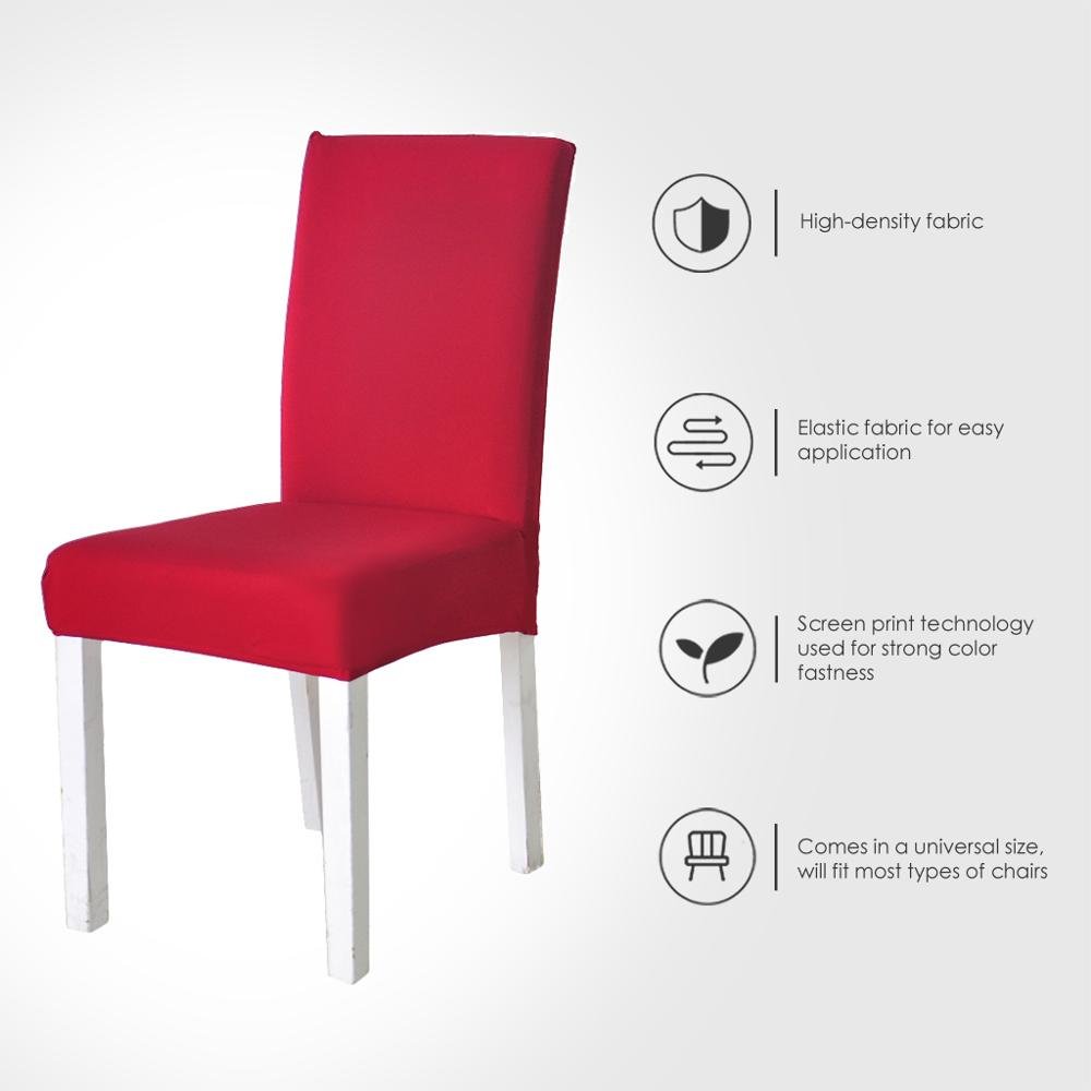Spandex Desk Chair Seat Slipcovers image 1