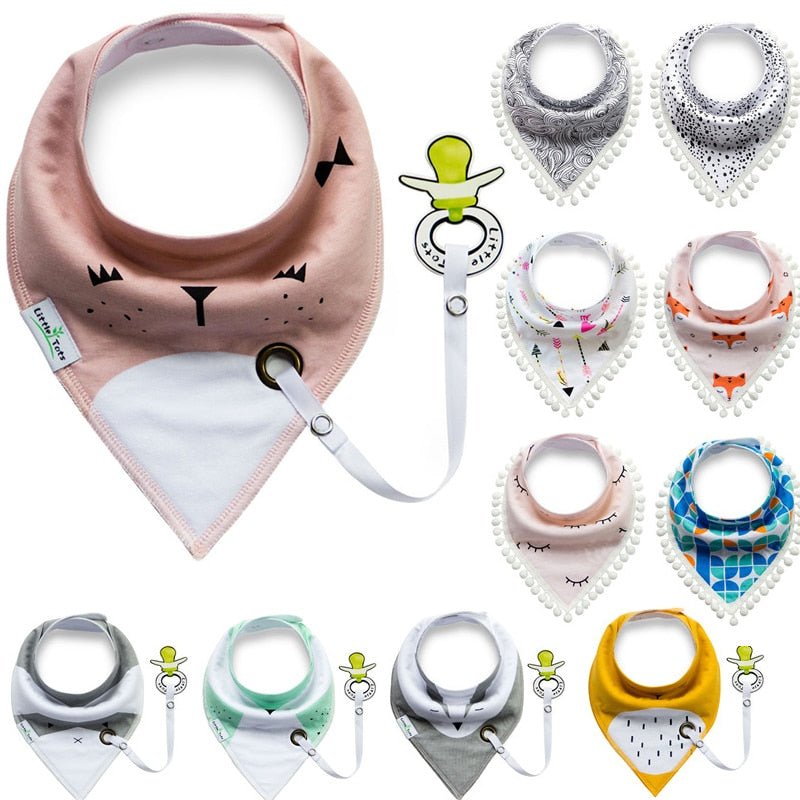 Baby Cotton Bandana Bibs image 0