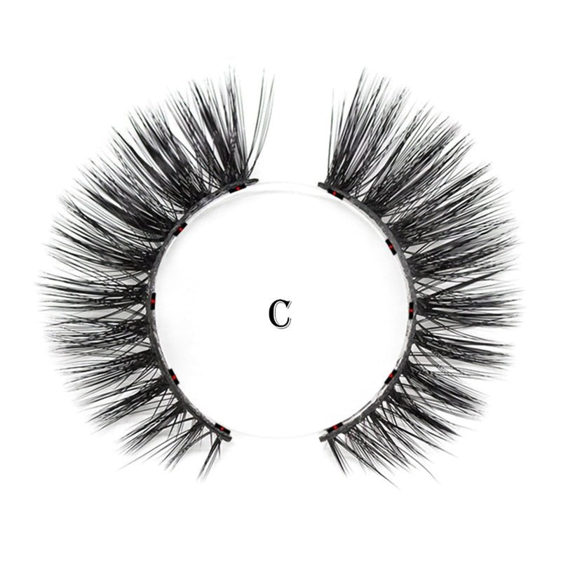 Waterproof Magnetic False Eyelashes, Eyeliner & Tweezer Set image 7