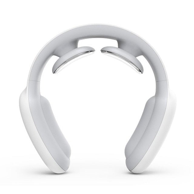 Smart Shoulder Neck Cervical Wireless Massager - Imported, White image
