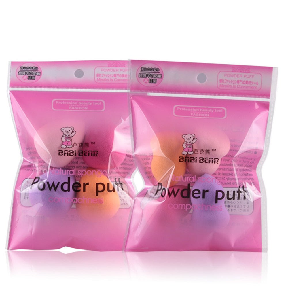 4 Piece/Pack Cosmetic Foundation Puff Beauty Makeup Sponges image 2