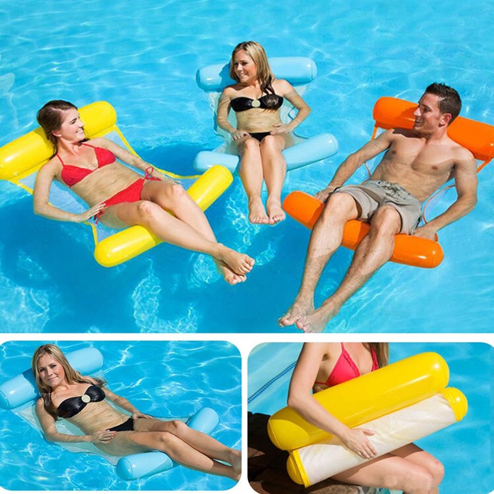 Water Hammock Inflatable Floating Swimming Recliner Mattress image 7