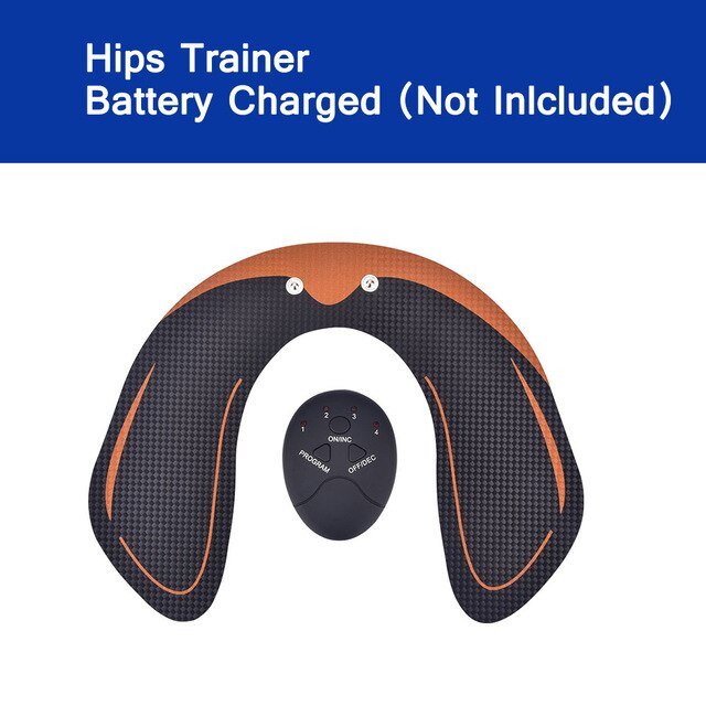 Ems Abdominal Muscle Trainer Abs Trainer Ems Hip Trainer Muscle Stimulator Abs Fitness Butt Waist And Thigh Trainer Men Women image 5