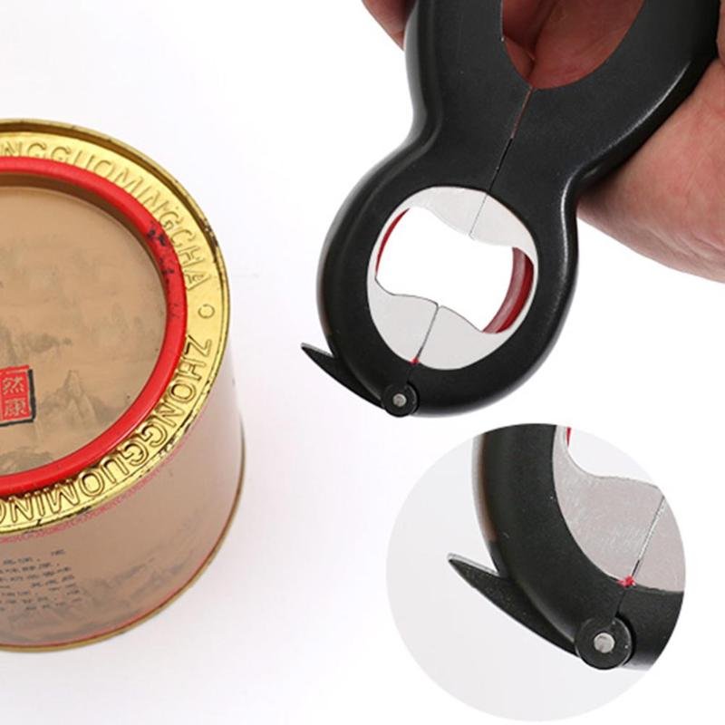 Multifunction Can and Beer Bottle Opener | All in One Jar Gripper Wine Opener Claw image 4