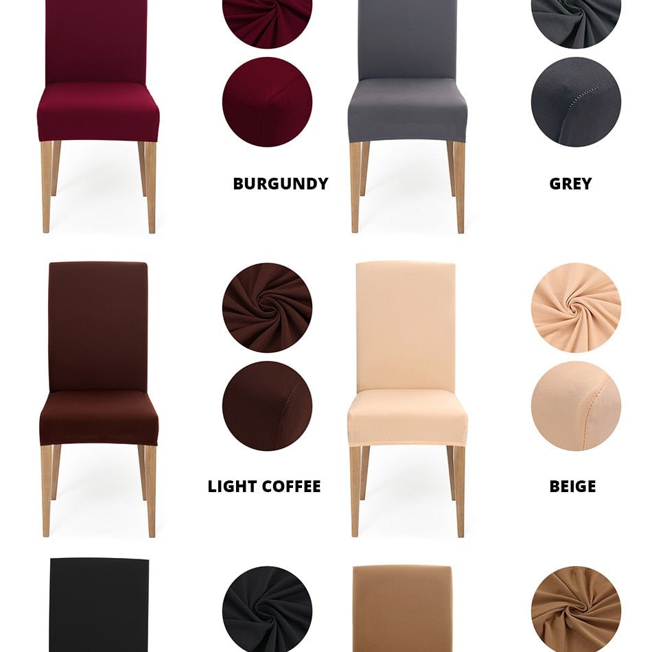 Elegant Jacquard Spandex Dining Chair Cover ‚Äì Stretch Fit for Weddings & Events image 13
