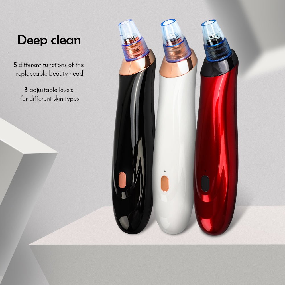 Face Acne Black Dot Pimple Blackhead Remover | Electric Microcrystalline Blackhead Vacuum Skin Care Machine image 0