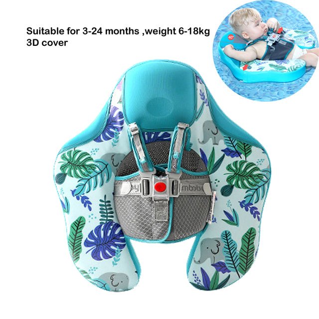 Mambo Non-Inflatable Waterproof Baby Smart Swim Trainer - 3D climb rainforest image