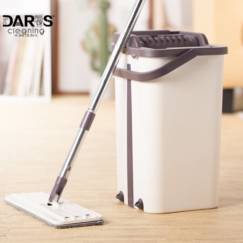 Hands-free Flat Squeeze Mop and Bucket Wringer image 27