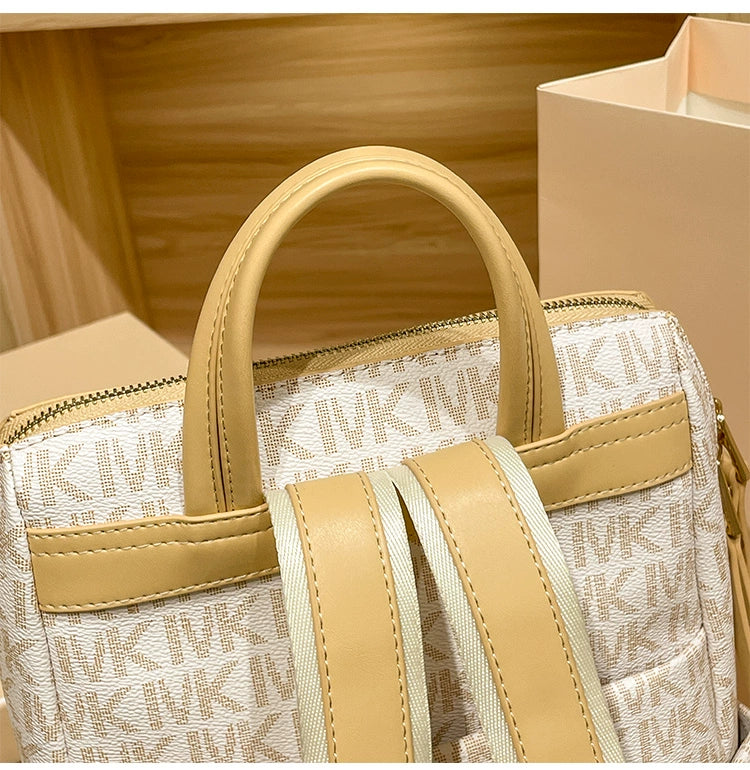 Genuine Leather Women‚Äôs Fashion Summer Travel Backpack Bag | Stylish & Durable image 15