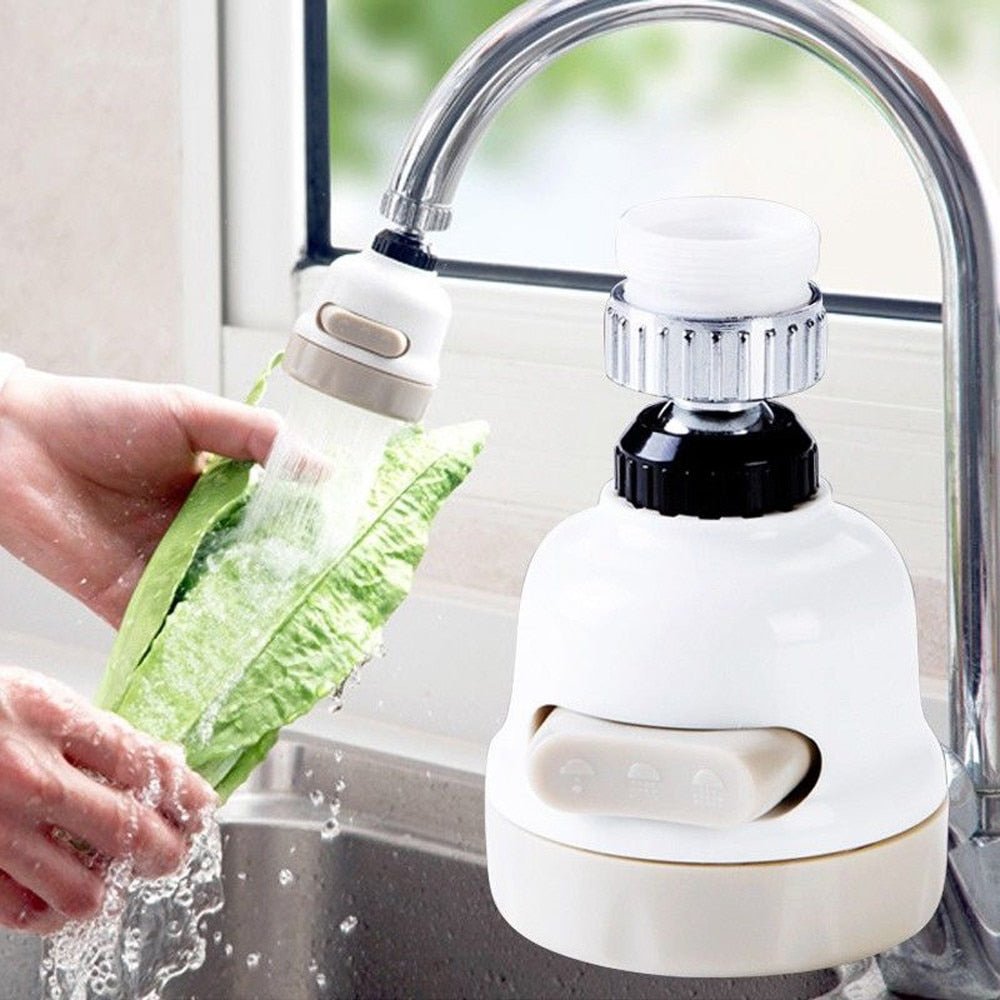 Rotatable Anti-splash Tap Booster Faucet Sprayer Shower Head image 22