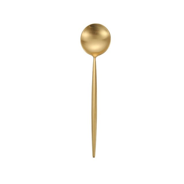 Gold Stainless Steel Cutlery Set image 24