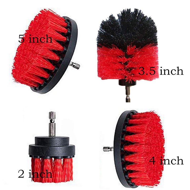 Power Scrubber Drill Brush Set - 4pcs 3 image