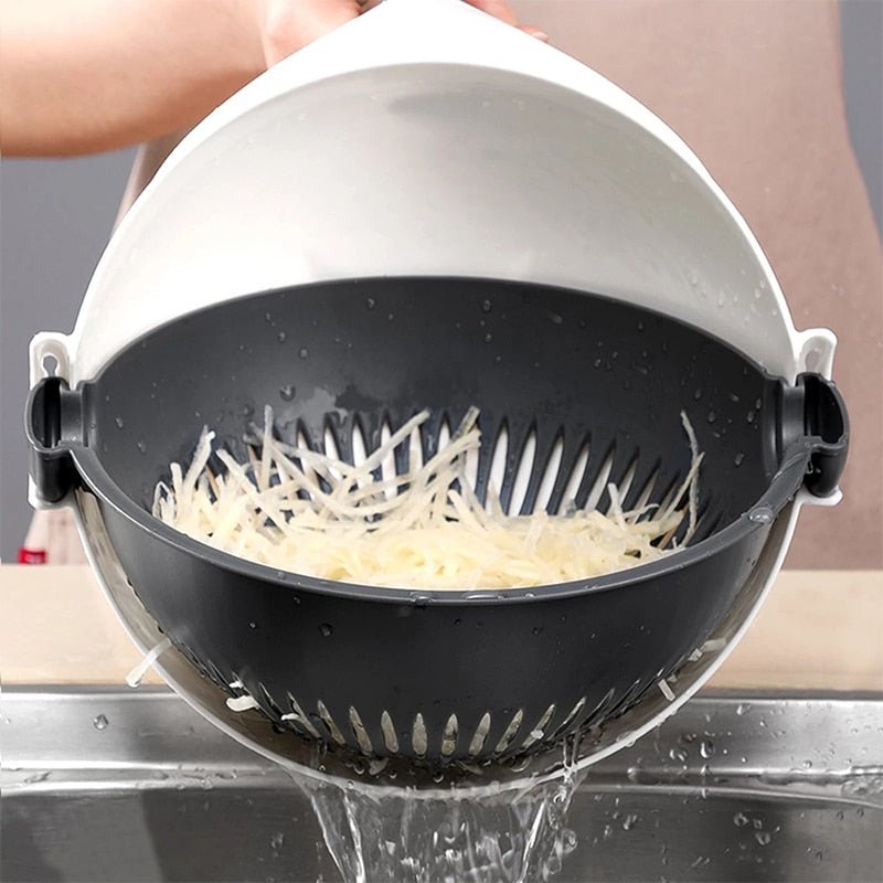 Multifunctional Rotate Vegetable Cutter image 4