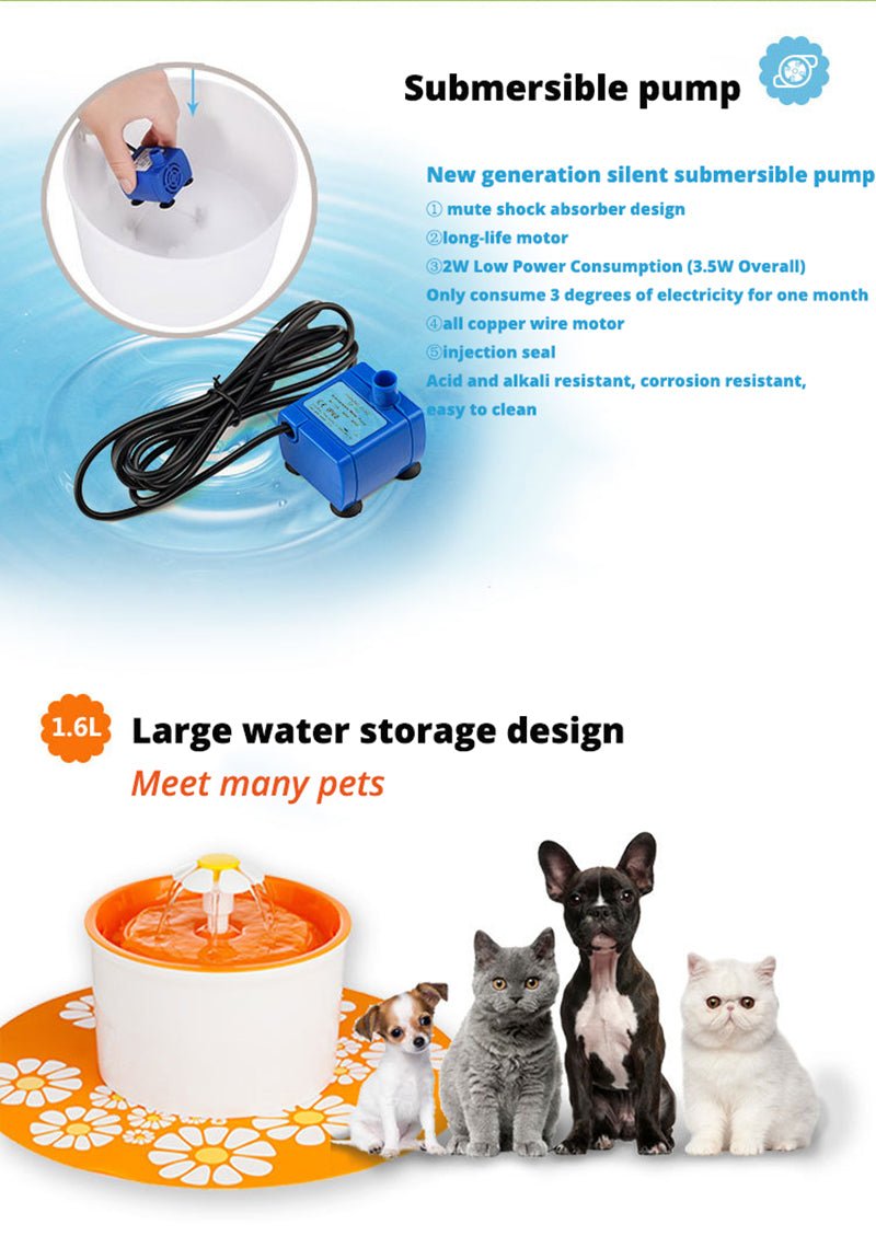 Automatic Pet Water Fountain Dispenser | Cat Drinking Water Dispenser image 17