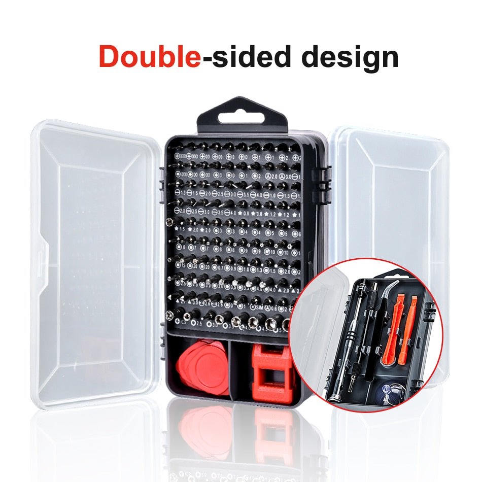 KALAIDUN 112 in 1 Magnetic Screwdriver Bit Torx Multi Mobile Phone Repair Tools Kit image 23