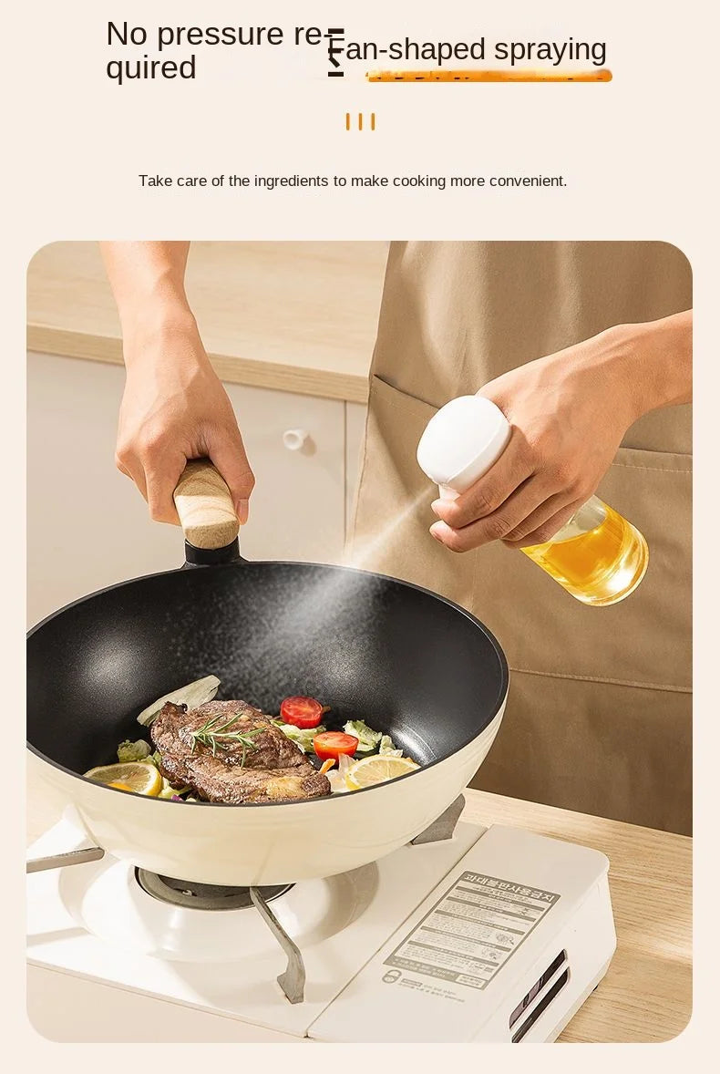 Oil Spray Bottle ‚Äì 200/300/500 ML Edible Olive Oil Spray Pot for Kitchen, Air Fryer, and Household Use image 15