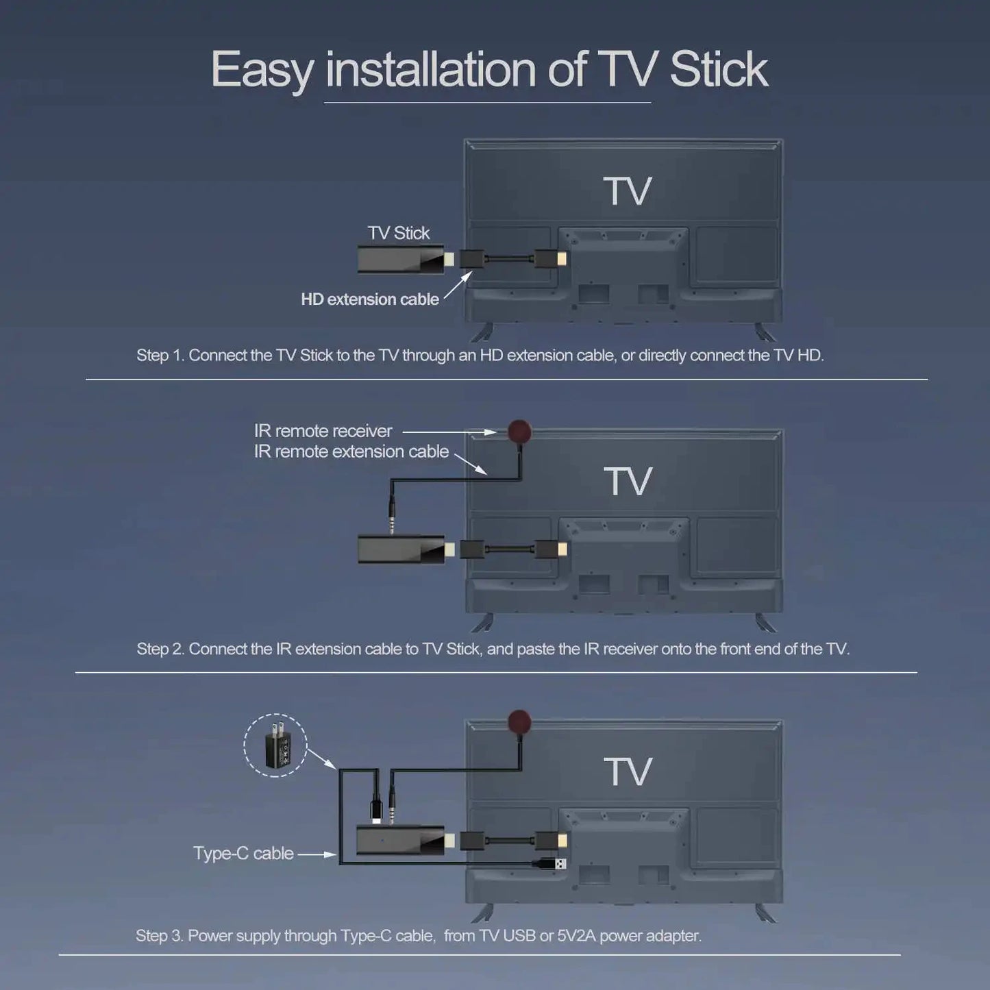 Q6 Android 10 TV Stick HDR Set Top OS 4K 1080P WiFi 6 2.4/5.8G Smart TV Sticks For Google YouTube NETFLIX Network Media Player image 9