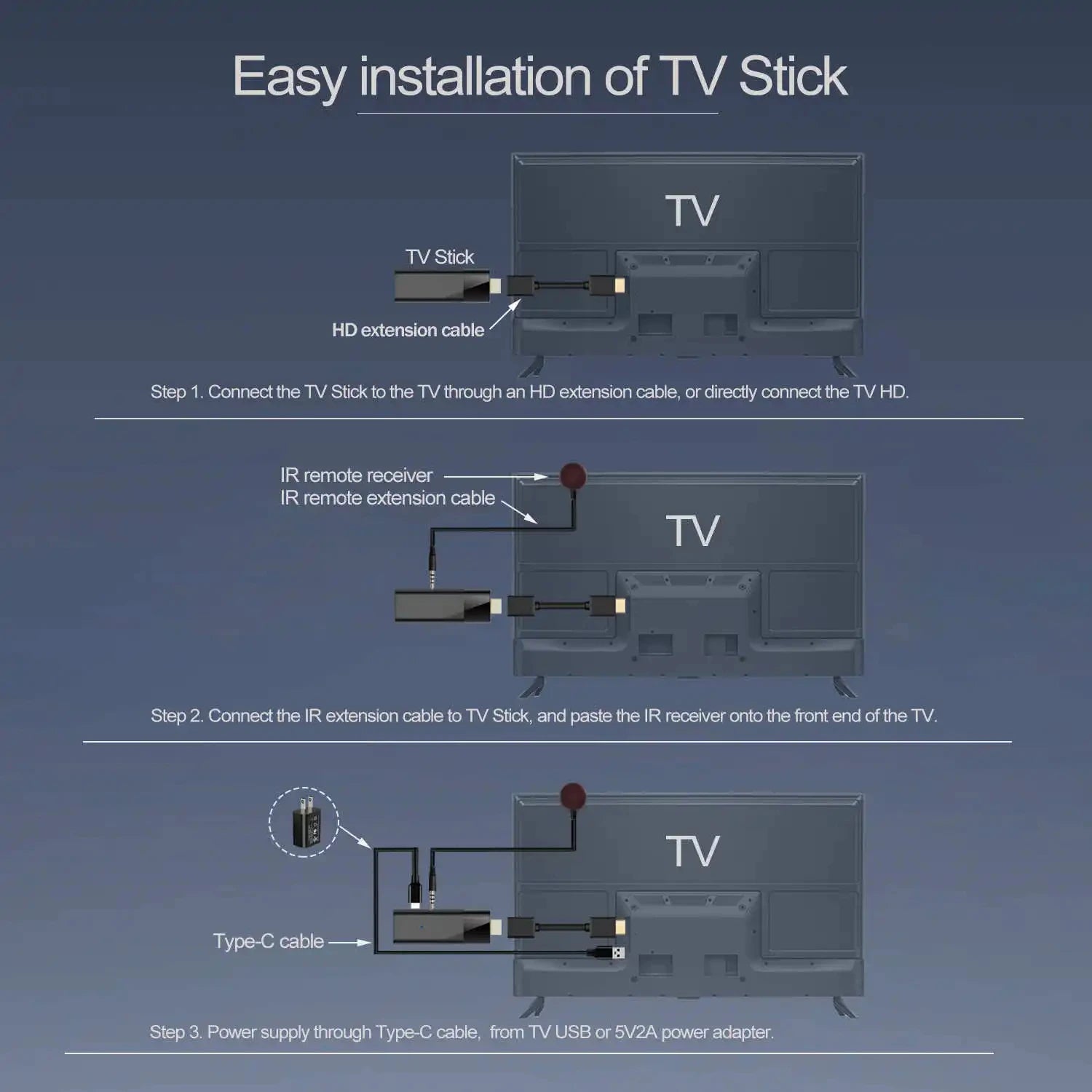 Q6 Android 10 TV Stick HDR Set Top OS 4K 1080P WiFi 6 2.4/5.8G Smart TV Sticks For Google YouTube NETFLIX Network Media Player image 9