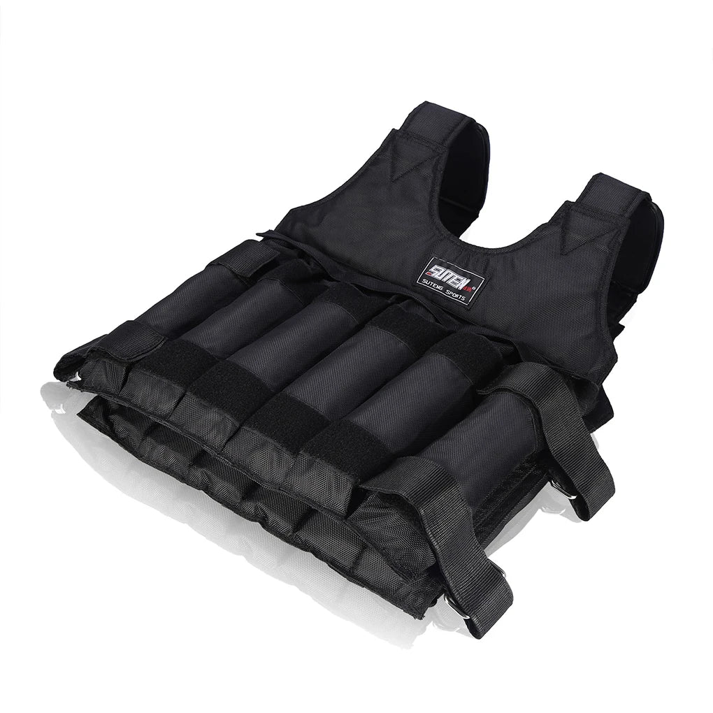 Adjustable Weighted Vest for Men & Women – 1-20kg Fitness Training & Workout Gear image 1
