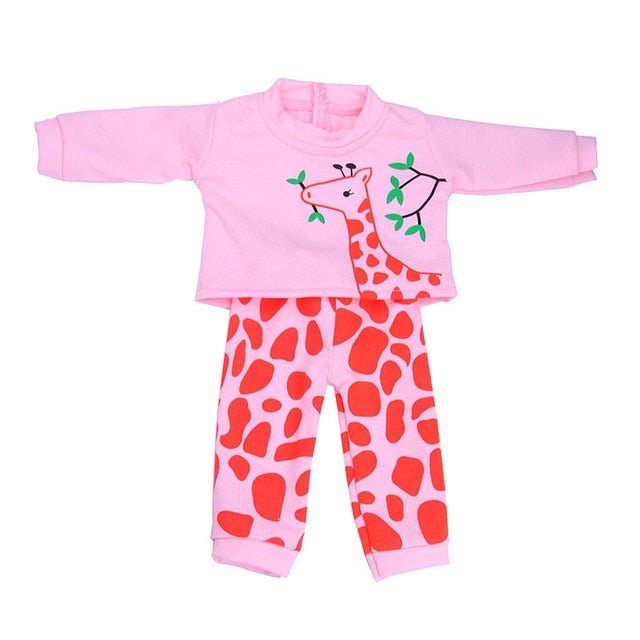13 Styles Pajamas, Nightgown and Sleepwear Fit | 18 Inch American & 43CM Baby Doll Clothes Accessories - M147 image