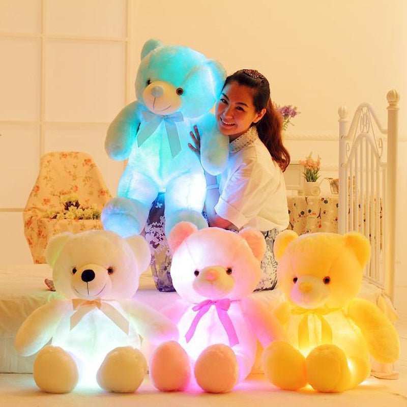 Luminous 30/50/80cm Creative Light Up LED Teddy Bear image 13